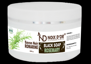 Black Saop Beldi Natural with Rosemary